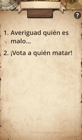 Pantalla de historial mostrando eventos del juego